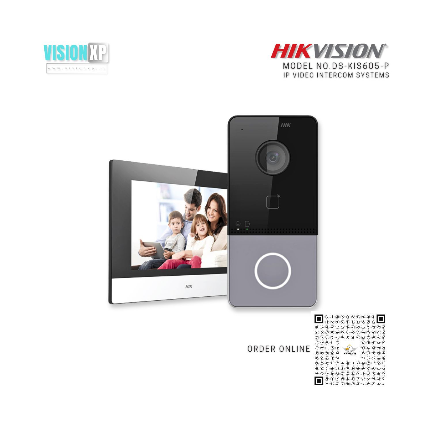 Hikvision DS-KIS605-P IP Video Door Phone Intercom Systems