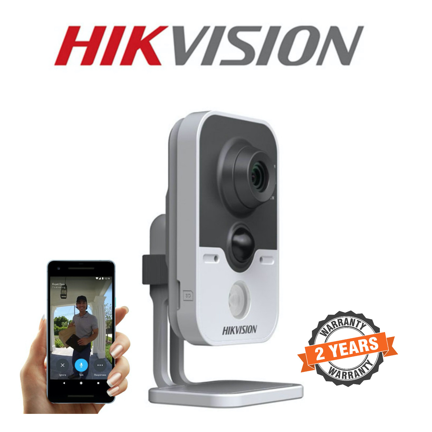 Hikvision DS-2CD2442FWD-IW 4megapixel WDR Wi-Fi Digital Cube Camera