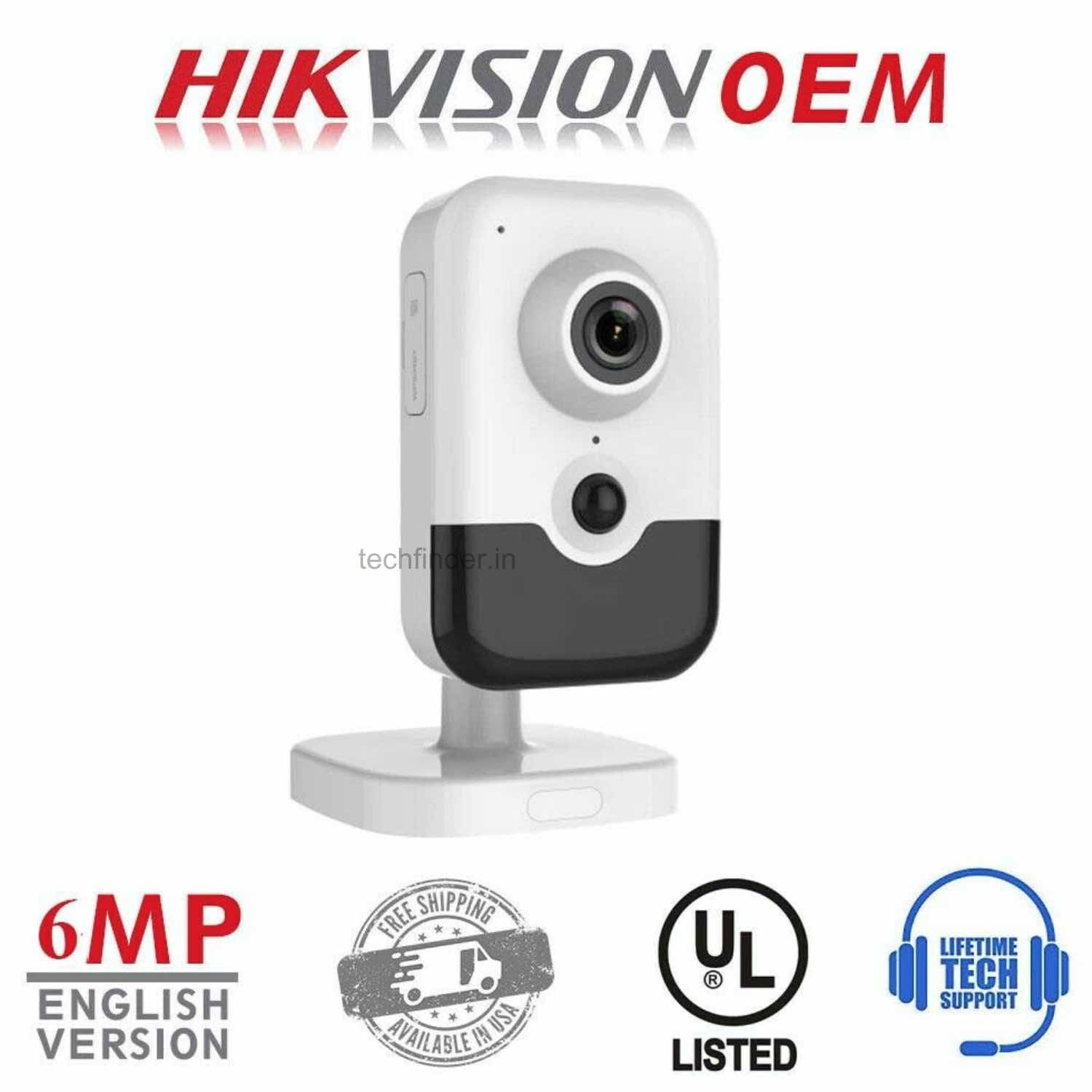 Hikvision DS-2CD2463G0-I(W) 6MP IR Wi-Fi Fixed Cube Digital Ip Camera