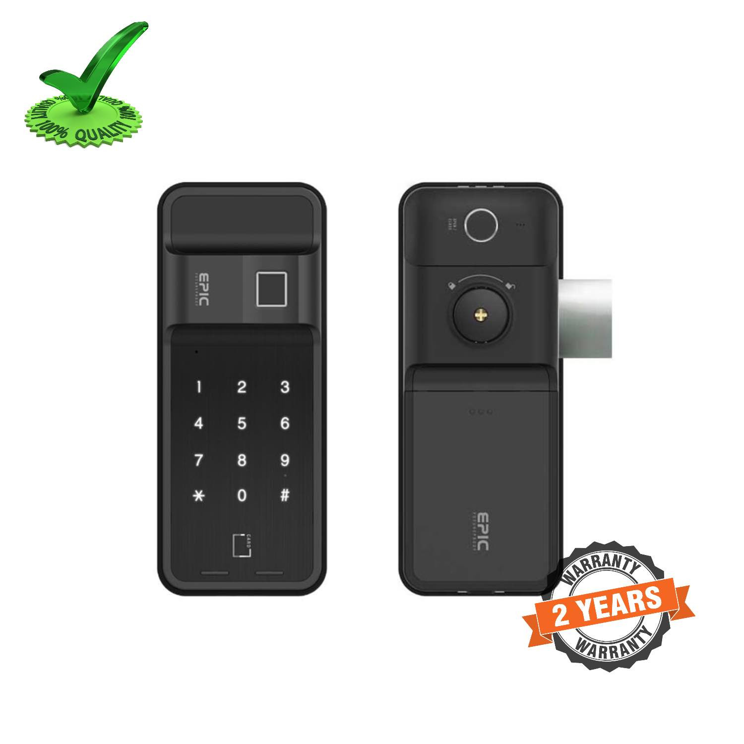 Epic ES-FF730G Digital Dual Digital Finger Print Door Lock