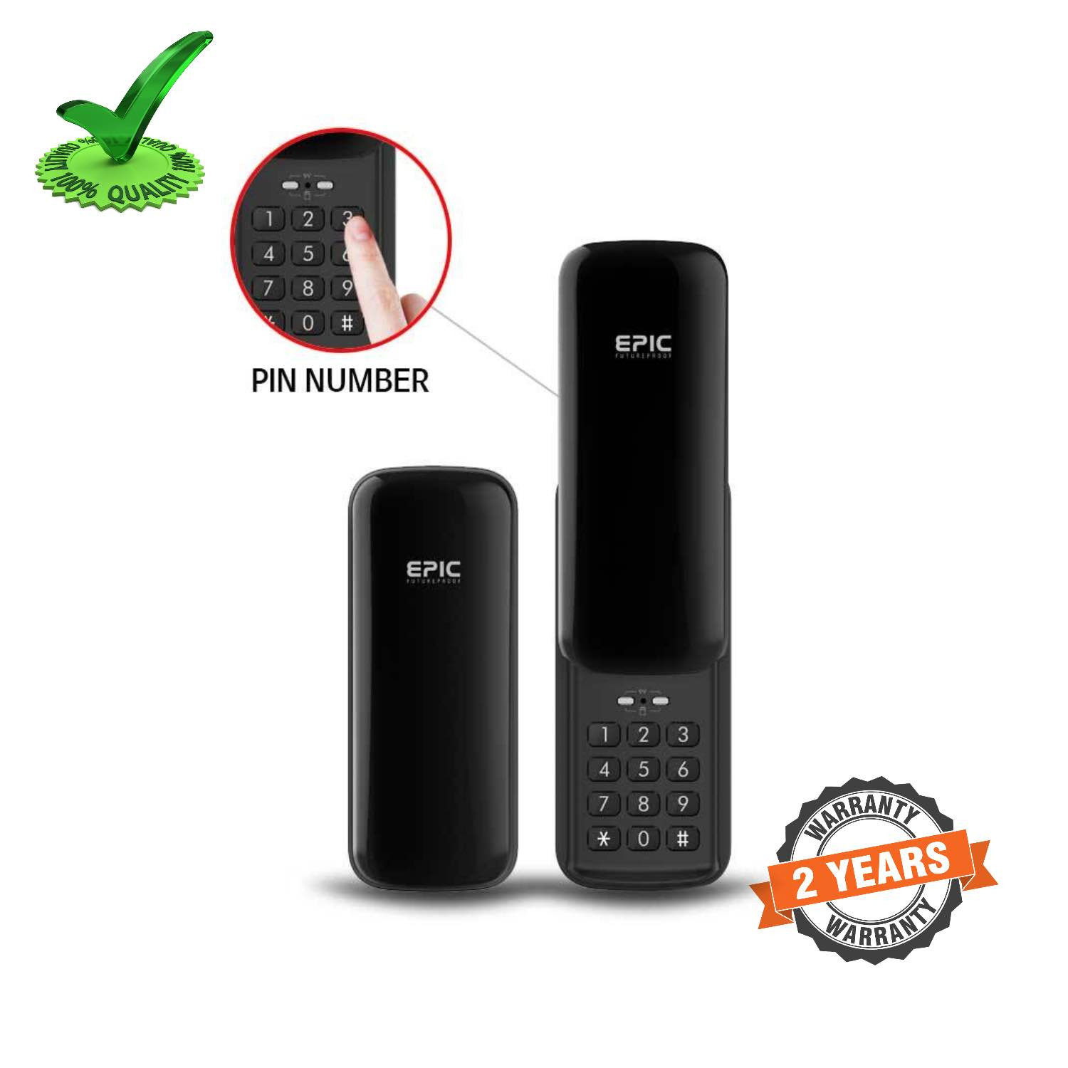Epic ES-B10 Pin Number Keypad Password Operated Digital Door Lock