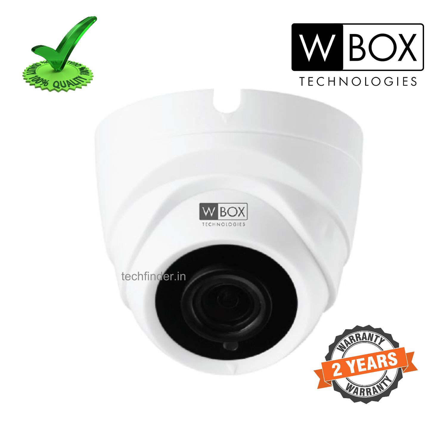 W Box WBC0E-CLHD5R2FPLE AHD 5mp HD digital Plastic Body IR Dome Camera