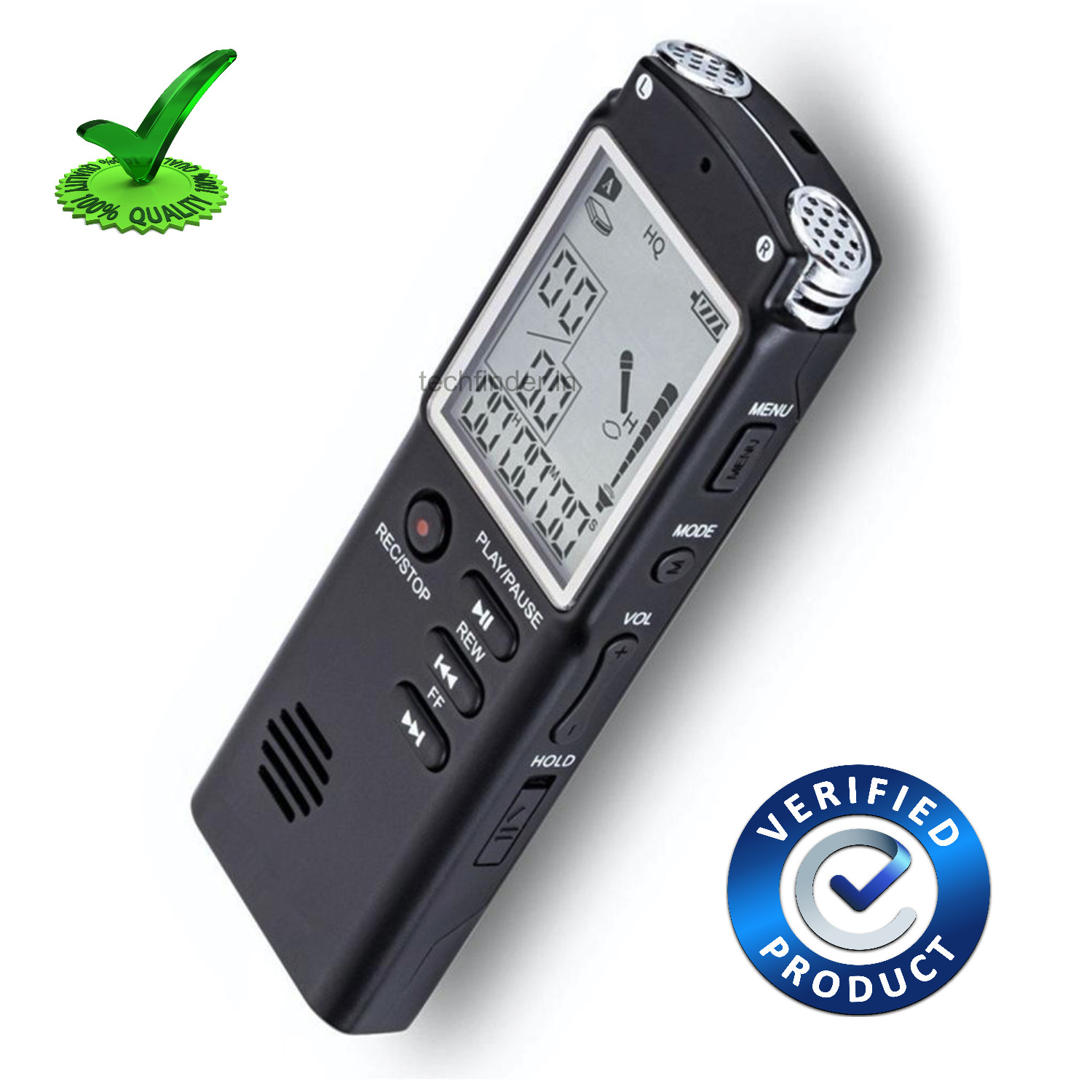 Digital 8GB Digital Audio Voice Recorder