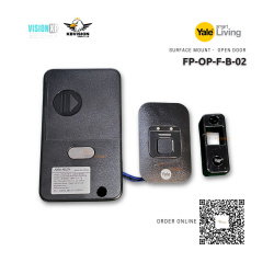 Yale FP-OP-F- B-02 Fingerprint Wardrobe Lock for Openable Door