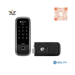 Solity GR-50BK Premium Finger Print Digital Rim Lock