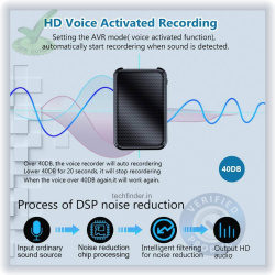 32GB Long Time Spy Hidden Digital Voice Recorder in Power Bank