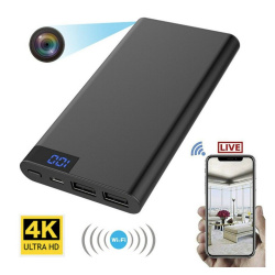 Digital 4k WiFi Spy Hidden Camera with Recorder in USB Power Bank