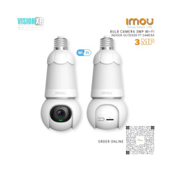 Imou Bulb Cam 3MP Wireless PTZ Bulb Camera